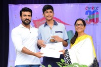 Ram Charan Celebrates Independence Day In Chirec School